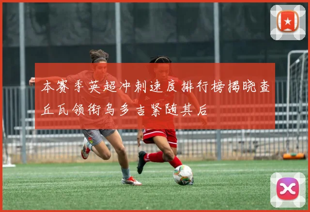 本赛季英超冲刺速度排行榜揭晓查丘瓦领衔乌多吉紧随其后